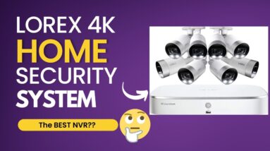Lorex 4K Security Camera System | The BEST NVR?? 🤔🤔 #shorts