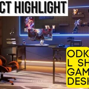 ODK L Shaped Desk Product Highlight